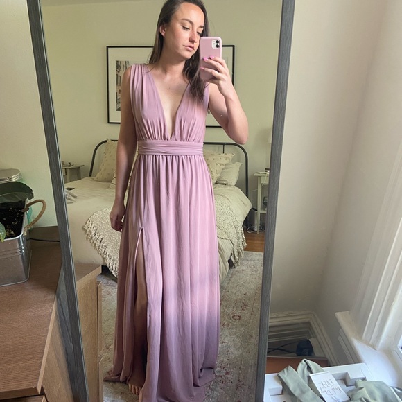Tobi Rose Pink Maxi Dress - Picture 6 of 7